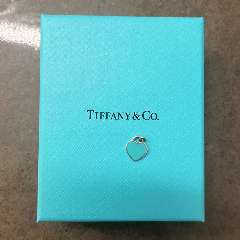 Tiffany heart charm